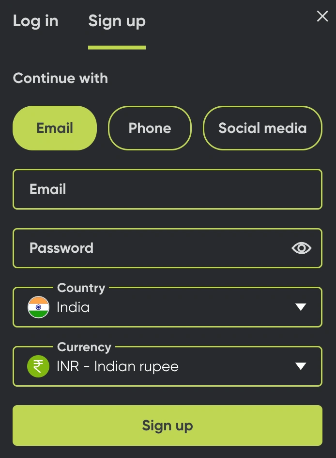 a23 register and login
